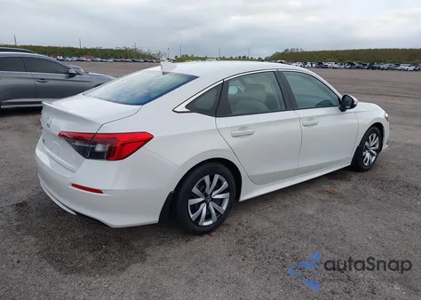 2024 Honda Civic Lx из США, поврежденный, VIN 2HGFE2F20RH583728